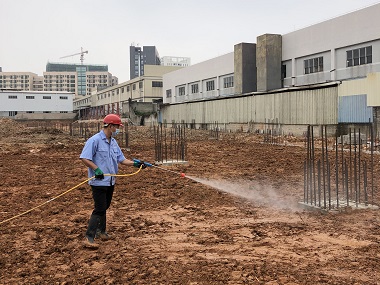 顺德灭除白蚁中心地基防白蚁靠谱施工方案